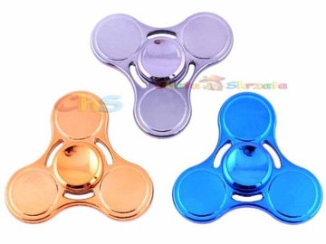 CHS HAND SPINNER METAL FIDGET TRIPLE GYRO PL