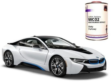 LAKIER BAZOWY BIAŁY PERŁOWY BMW WC02 Perła Baza 1L