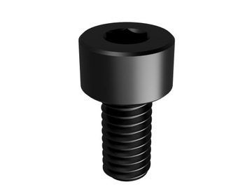 Śruba imbusowa czarna M5x80 gniazdo imbus 5szt.