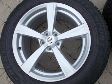 4× DISK HLINÍK VOLVO OE V60 S60 V90 8.0" X 18" 5X108 ET 42