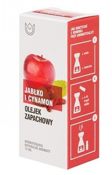 Olejek zapachowy Jabłko i Cynamon 12ml