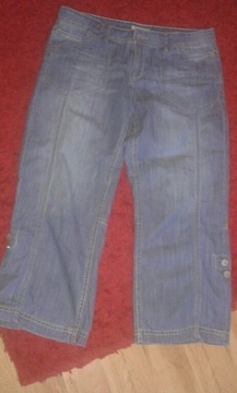 C&A spodnie rybaczki jeansowe roz 42 - 44