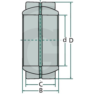 Поперечный подшипник привода GE 60 GE60