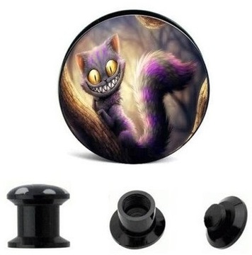 TUNELE PLUG AKRYLOWY TUNEL GWINT WEW. 12 mm KOT