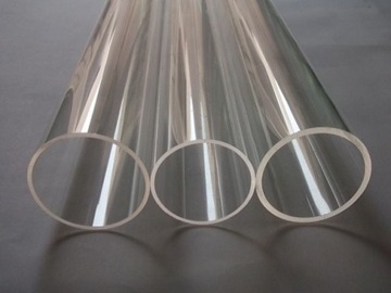 Rura z plexi, pleksi, pmma bezbarwna 12/1 mm- 1 mb
