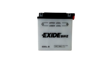 AKUMULATOR MOTOCYKLOWY EXIDE EB5L-B/YB5L-B/12N5-3B