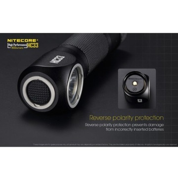 Налобный фонарь Nitecore HC33, 1800лм