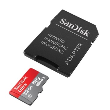 КАРТА micro SD 32 ГБ SANDISK Ultra SDHC КЛАСС 10