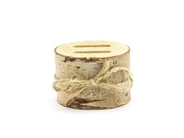 Drewniana podstawka na obrączki - DPO1