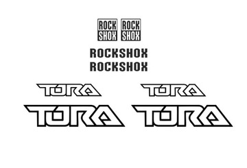 Zestaw naklejek na widelec ROCK SHOX TORA