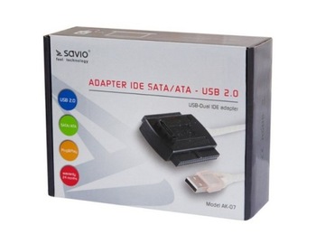 HDD IDE PATA SATA 2.5 3.5 USB-адаптер + блок питания