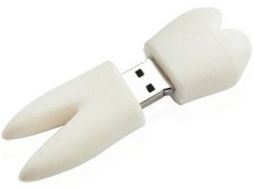 PENDRIVE USB 16 GB BIAŁY ZĄB DENTYSTA PRO WYS24HPL