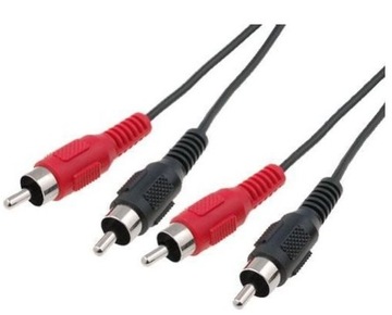 KABEL PRZEWÓD SYGNAŁOWY CINCH RCA - RCA 5m