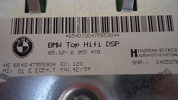 BMW Top Hifi DSP HARMAN BECKER HS7514 Logic7 L7