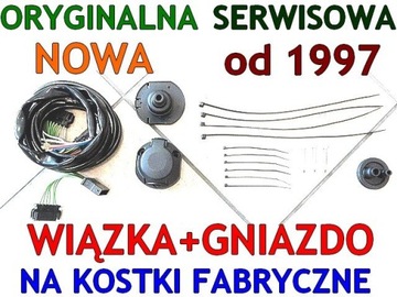 DEDYKOWANA ORYG.WIĄZKA HAKA VW GOLF4 IV+BORA BOSAL