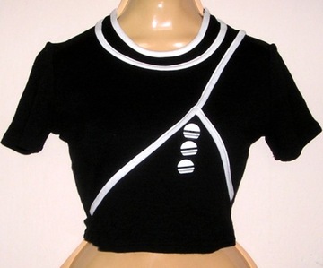 KRÓTKI T-shirt BLUZKA f-my TU r. S/M