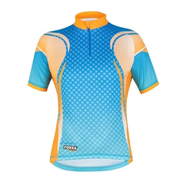KOSZULKA KOLARSKA COOLMAX FORZA SPORT DOTS M