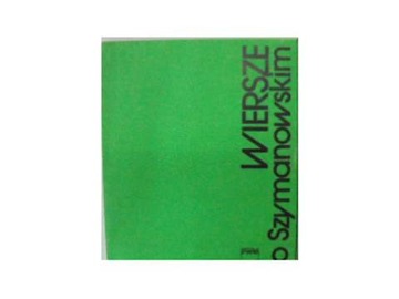 wiersze o Szymanowskim - 1982 24h wys