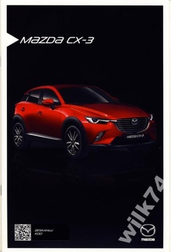 MAZDA CX-3 prospekt 2015 polski