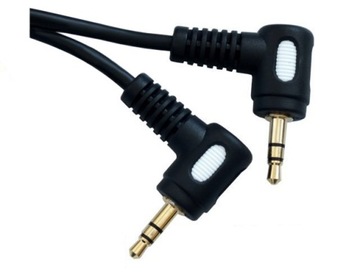 KABEL PRZEWÓD ZŁĄCZE JACK 3,5mm kątowy - 5m