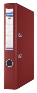 Segregator A4 Donau Z Okuciem 50 mm Bordowy