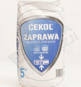 CEKOL ZAPRAWA MURARSKO-TYNKARSKA - 5KG