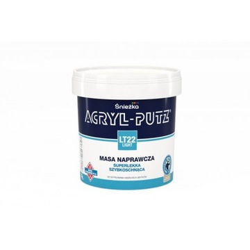 ACRYL PUTZ LT22 LIGHT 0,25l 250ml Masa naprawcza