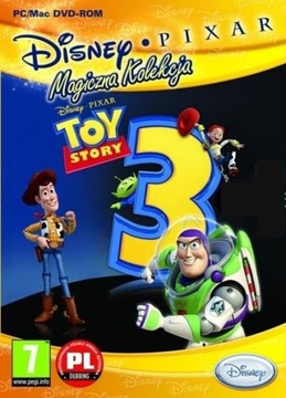 TOY STORY 3 PC PL NOWA FOLIA HIT