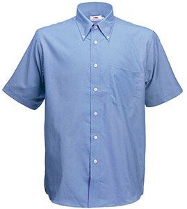 Koszula męskaMen Oxford Short Sleeve Shirt Atlantic Blue M ost