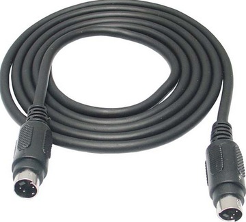 Kabel SVHS S-VIDEO wtyk / wtyk 1,5m wys24h(0430)