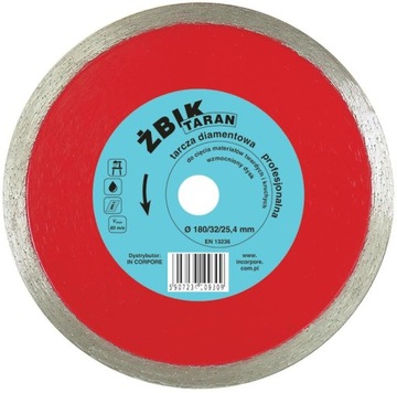 TARCZA ŻBIK TARAN 230MM DO GRESU SPIEK + OSTRZAŁKA