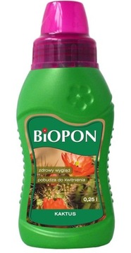 BIOPON NAWÓZ DO KAKTUSÓW 0,25L