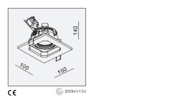 Лодка Mini QUAD Mistic, белая, встраиваемая