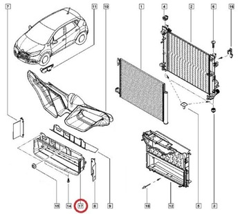 Рулевое колесо с воздухозаборником RENAULT CLIO IV 4CAPTUR I 1 OE