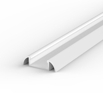 Aluminiowy SURFACE PROFIL LED + KLOSZ 1m | Biały