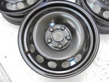 4× DISK OCELOVÝ VOLKSWAGEN OE 5Q0601027AG 6.0" X 16" 5X112 ET 48