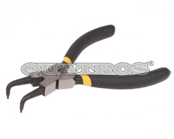 Szczypce do pierścieni Seegera 5'' wewnętrzne wygięte QS53002 Quatros