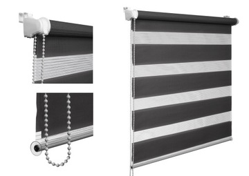Roleta Dzień i Noc mini Rolety 52x150cm SUPER !!!