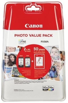 2 ЧЕРНИЛЫ Canon PG545XL + CL546XL iP2850 MG2450 2455