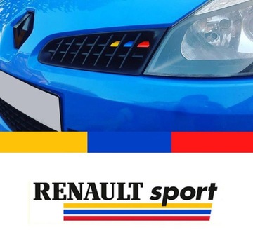 < Renault Sport > Наклейки на гриль