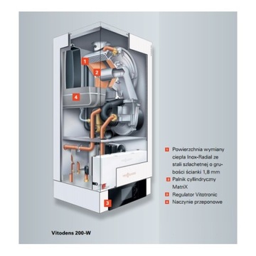 фото ориг. №3, Stove viessmann steel on gas 49 kw