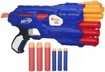 NERF WYRZUTNIA DUAL STRIKE B4620 N-STRIKE