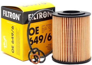 BMW 1 E87 3 E46 E90 N40 N42 N43 N46 1.6-1.8-2.0 FILTRON FILTR OLEJE OE649/6