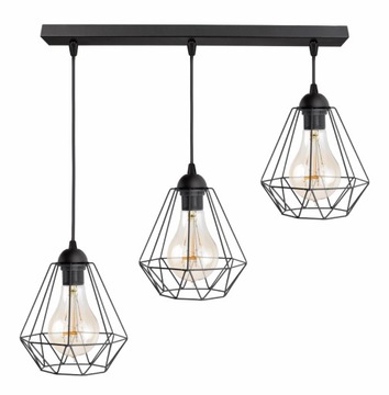 ПОТОЛОЧНЫЙ ПОДВЕСНОЙ СВЕТИЛЬНИК DIAMOND LOFT EDISON РЕТРО