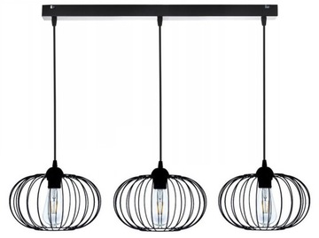 Lampa wisząca sufitowa ELIPSA Loft RETRO 3xE27