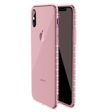 Etui iphone 7 Plus 6s Plus 6s 7 cyrkonie 8 Plus X