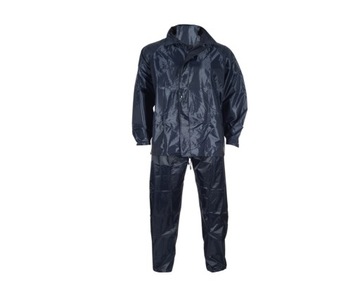 UBRANIE PRZECIWDESZCZOWE NYLON GRANATOWE XL