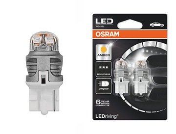 Osram Żarówki LED W21/5W LEDriving 2000K Ambe