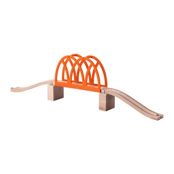 IKEA LILLABO Most kolejowy do kolejki drewnianej