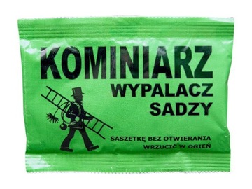 DOPALACZ SADZY 40g CZYSTY PIEC I KOMIN Wypal sadzę